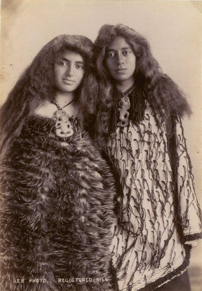 Maori-Frauen, Neuseeland von Arthur James Iles